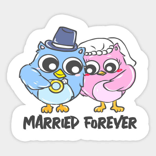 Wedding marriage marriage marriage married Sticker by KK-Royal